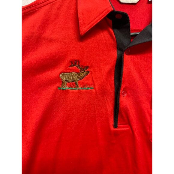 Vintage Elks Lodge Polo Embroidered and Personalized Women's Size Medium - Picture 2 of 9